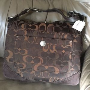 NWT Brown Coach purse